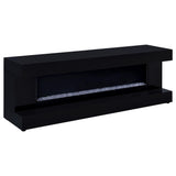 Mallory 71" Fireplace TV Stand with Bluetooth Speaker