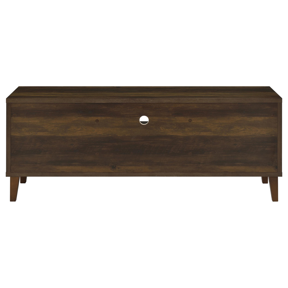 Sedona 60" TV Stand - Slatted 2-Door Media Console in Dark Pine on Wood Legs – view 8