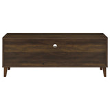 Sedona 60" TV Stand - Slatted 2-Door Media Console in Dark Pine on Wood Legs – view 8