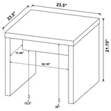 Lynette Coffee Table, End Table & Sets - Rustic Farmhouse Roughhewn Mango Finish – view 15