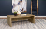 Lynette Coffee Table, End Table & Sets - Rustic Farmhouse Roughhewn Mango Finish – view 1