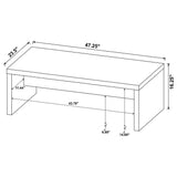 Lynette Coffee Table, End Table & Sets - Rustic Farmhouse Roughhewn Mango Finish – view 9