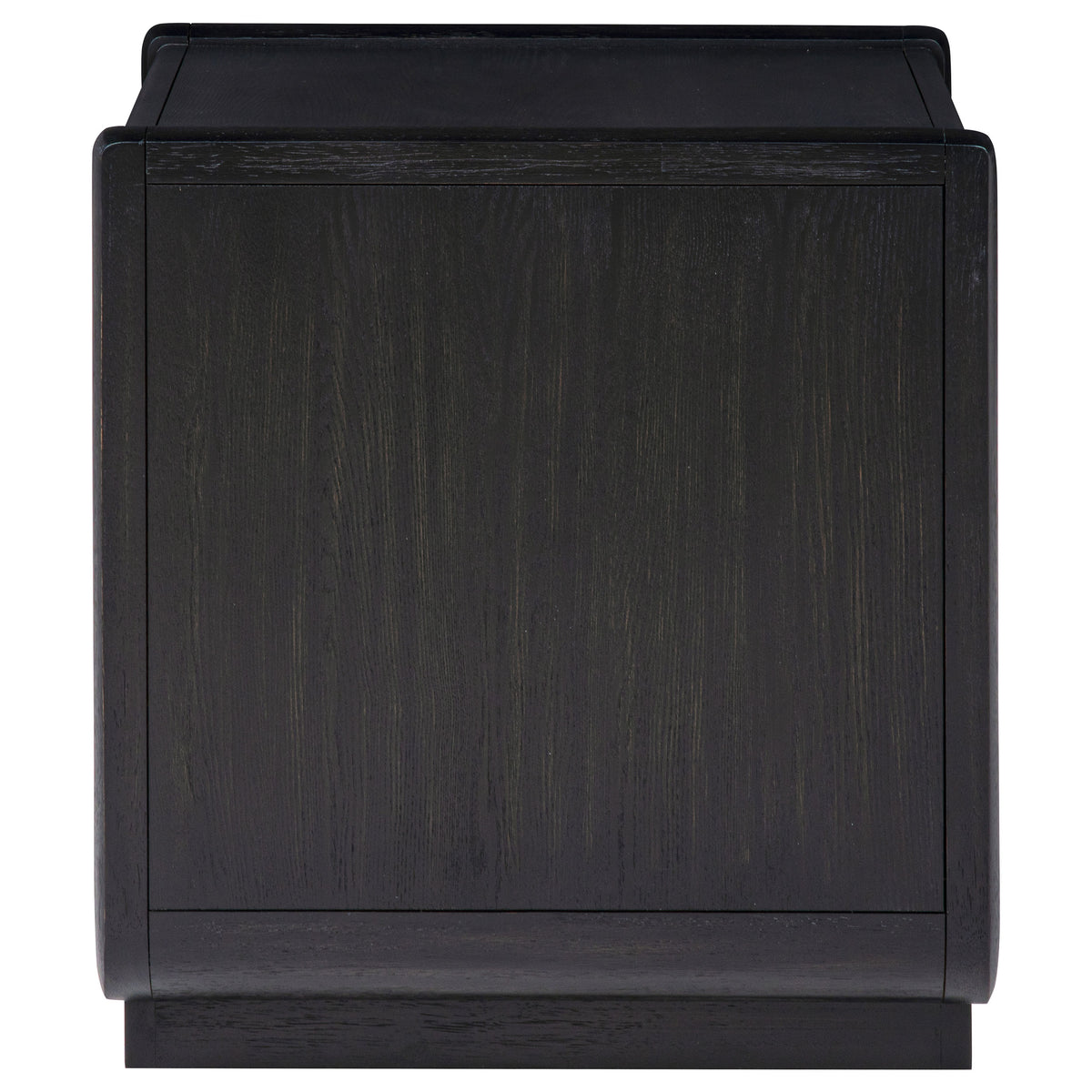 Leandro Coffee Table, End Table & Sofa Console - Burnished Black Ash with Drawers & Open Shelves – view 18