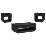 Leandro Coffee Table, End Table & Sofa Console - 3pcs- Coffee Table + 2 End Tables