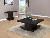 Reston Square Coffee Table, End Table & Console - 2pcs- Coffee Table + End Table