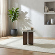 Jenna Round Marble Top Coffee Table & End Table Sets - 18" End Table Only