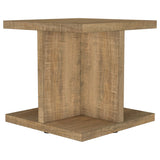 Cortona Square Coffee Table & End Table Sets - End Table Only