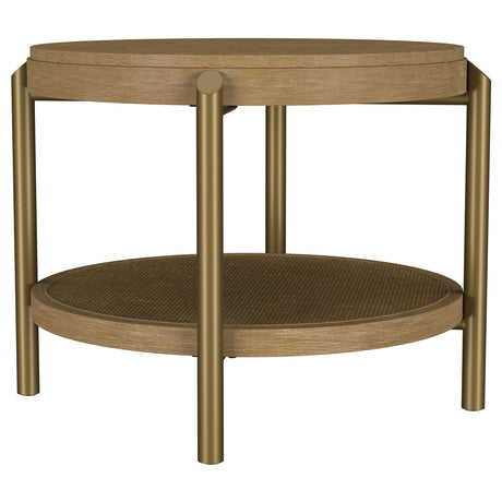 Arini Round Coffee Table & End Table - 26.25" Round End Table