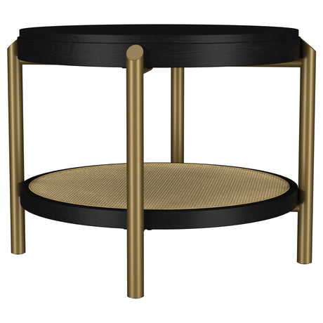 Arini Round Coffee & End Table Sets - End Table