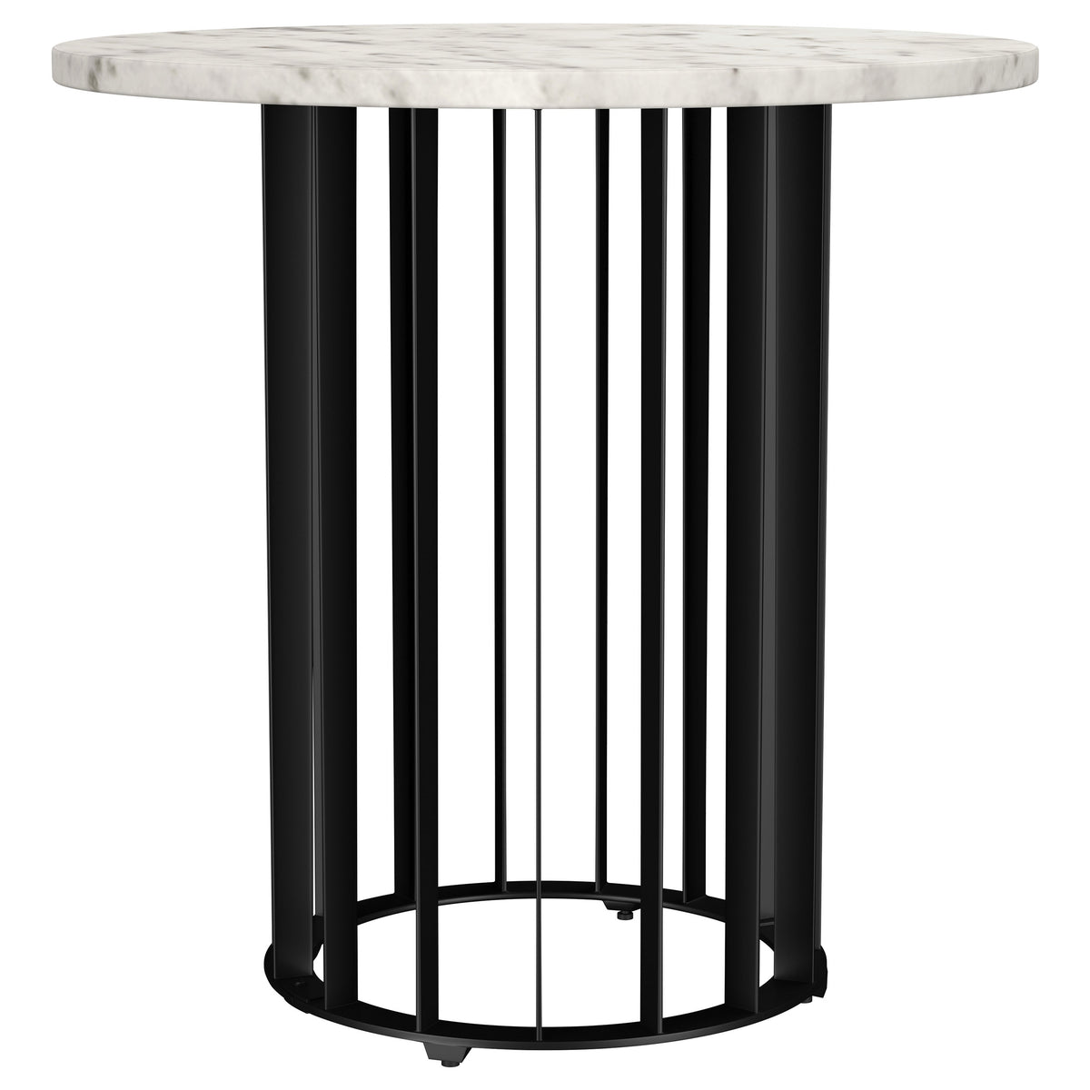 Haven Round Marble Coffee Table & End Table - 20" Round End Table