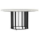 Haven Round Marble Coffee Table & End Table - 31" Round Coffee Table