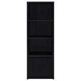 Winfield 60" TV Stand & Entertainment Center with Media Towers - Black with Cabinets & Cable Management – view 14