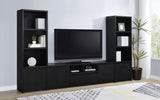 Winfield 78" TV Stand & 3-Piece Entertainment Center with Media Towers - 3pcs- TV Stand + 2 Media Towers