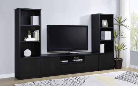 Winfield 78" TV Stand & 3-Piece Entertainment Center with Media Towers - 3pcs- TV Stand + 2 Media Towers