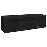 Winfield 78" TV Stand & 3-Piece Entertainment Center with Media Towers - Modern Black – view 9