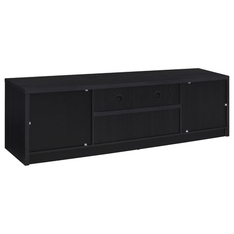 Winfield 78" TV Stand & 3-Piece Entertainment Center with Media Towers - Modern Black – view 9