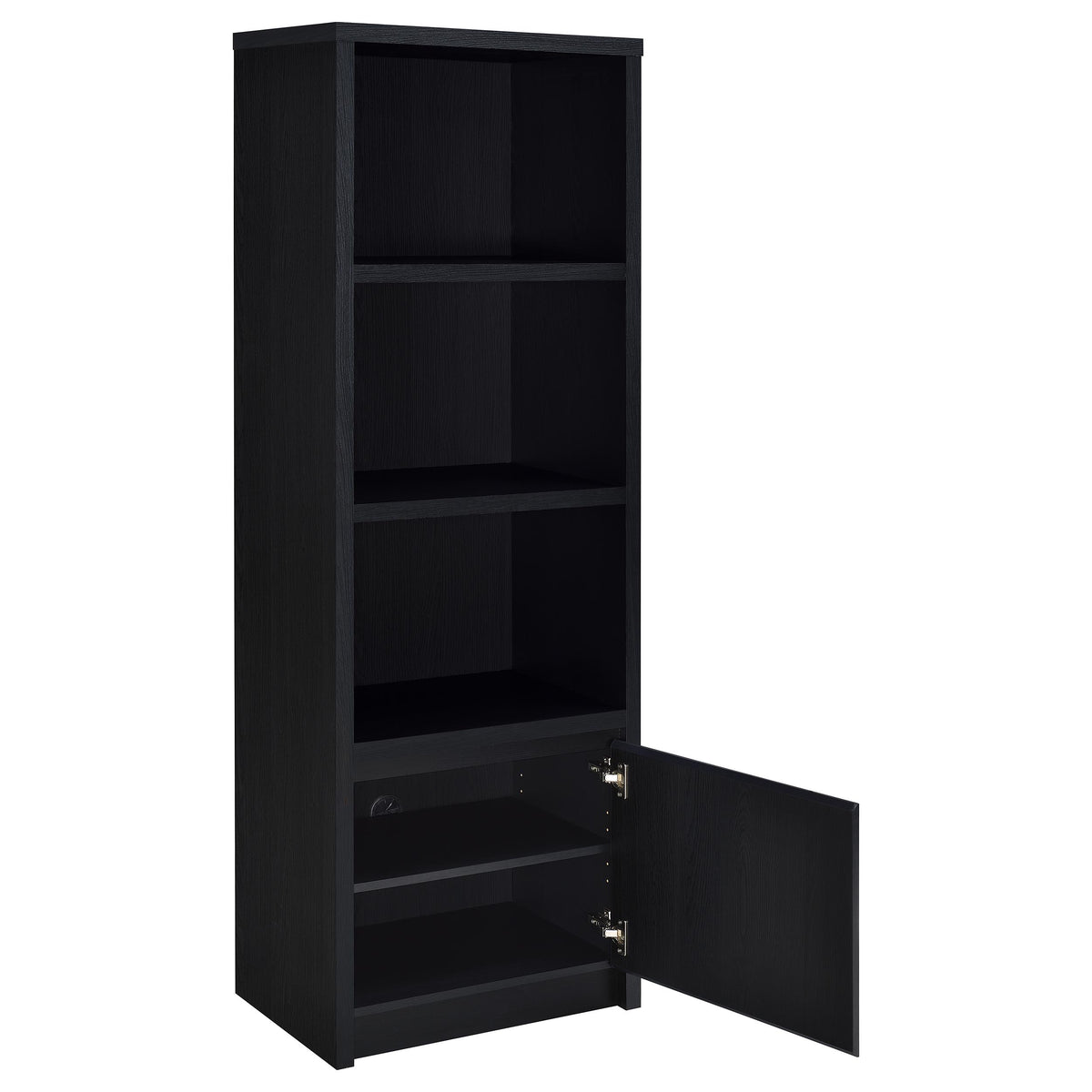 Winfield 78" TV Stand & 3-Piece Entertainment Center with Media Towers - Modern Black – view 11