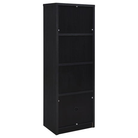 Winfield 78" TV Stand & 3-Piece Entertainment Center with Media Towers - Modern Black – view 14