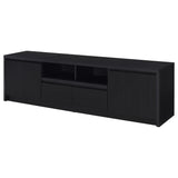 Winfield 78" TV Stand & 3-Piece Entertainment Center with Media Towers - Modern Black – view 20