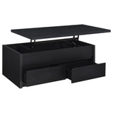 Knapp Lift-Top Coffee Table with 2 Drawers & End Table Sets - Lift-Top Coffee Table