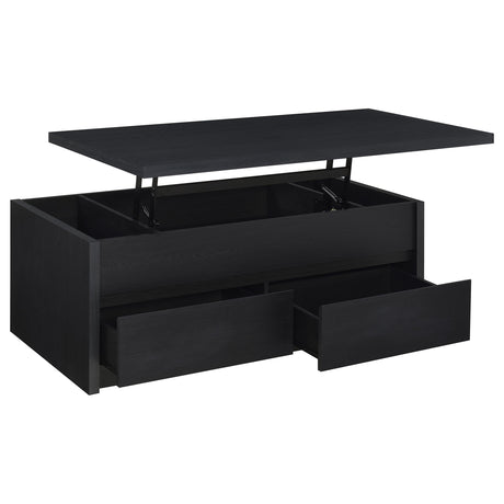 Knapp Lift-Top Coffee Table with 2 Drawers & End Table Sets - Lift-Top Coffee Table