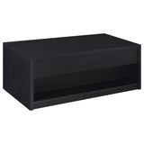 Knapp Lift-Top Coffee Table with 2 Drawers & End Table Sets - Minimalist Black – view 11