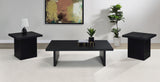 Max Rectangular Coffee Table & Square End Table - 3pcs- Coffee Table + 2 End Tables