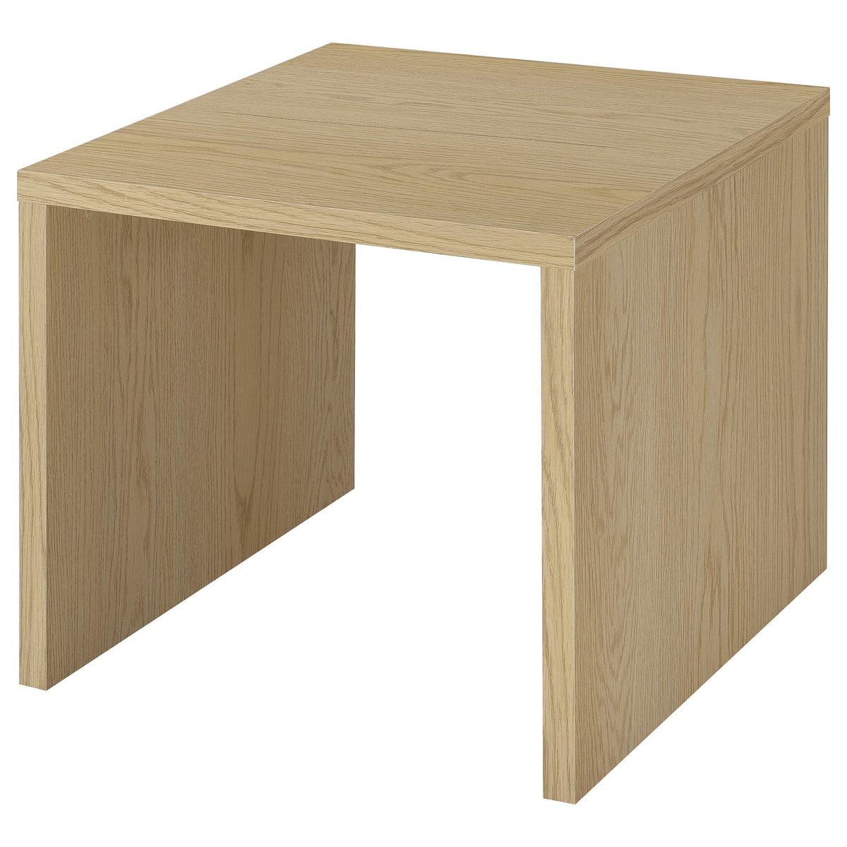 Canoga Lift-Top Coffee Table & End Table Sets - Light Oak with Hidden Storage & U-Shaped End Table – view 18