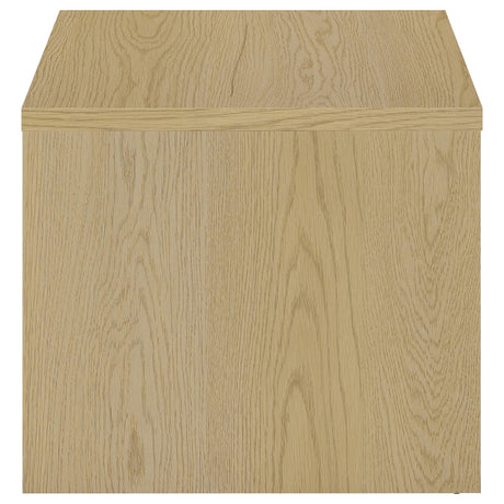Canoga Lift-Top Coffee Table & End Table Sets - Light Oak with Hidden Storage & U-Shaped End Table – view 19