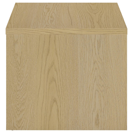 Canoga Lift-Top Coffee Table & End Table Sets - Light Oak with Hidden Storage & U-Shaped End Table – view 20