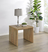 Canoga Lift-Top Coffee Table & End Table Sets - Hidden Storage in Rustic Mango Wood-Look Finish – view 2