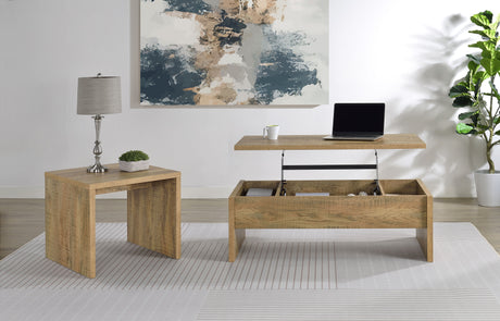 Canoga Lift-Top Coffee Table & End Table Sets - 2pcs- Lift-Top Coffee Table + End Table
