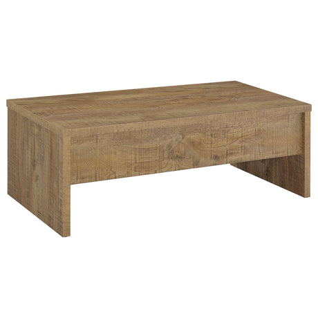 Canoga Lift-Top Coffee Table & End Table Sets - Hidden Storage in Rustic Mango Wood-Look Finish – view 8