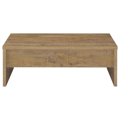 Canoga Lift-Top Coffee Table & End Table Sets - Hidden Storage in Rustic Mango Wood-Look Finish – view 9