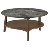 Bradley Round SmartTop Coffee Table & End Table Sets - Round Coffee Table
