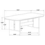 Kailani Coastal Coffee Table, End Table, Sofa Table & 79" Cane TV Stand - Beige Oak – view 13