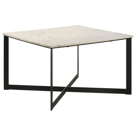 Tobin Square Marble Top Coffee Table & End Table Sets - Coffee Table