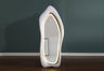 Modern Raven wall mirror set with flowing sculptural frame and integrated LED lighting