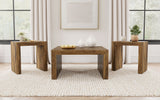 Odilia Solid Sheesham Coffee Table, End Table & Console - 3pcs- Coffee Table + 2 End Tables