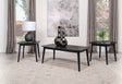 Radley 3-Piece Coffee Table Set - Mid-Century Black Ash with Angled Legs – view 1