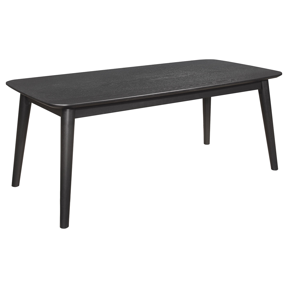 Radley 3-Piece Coffee Table Set - Mid-Century Black Ash with Angled Legs – view 6