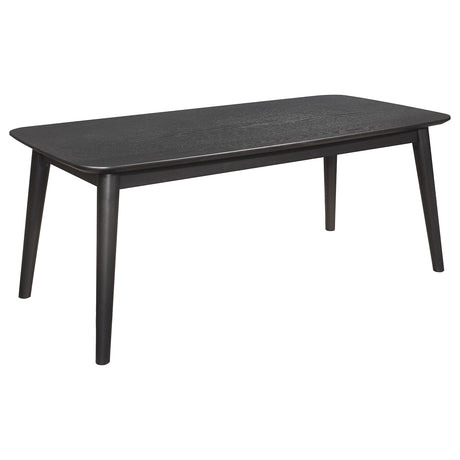 Radley 3-Piece Coffee Table Set - Mid-Century Black Ash with Angled Legs – view 6
