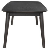 Radley 3-Piece Coffee Table Set - Mid-Century Black Ash with Angled Legs – view 8