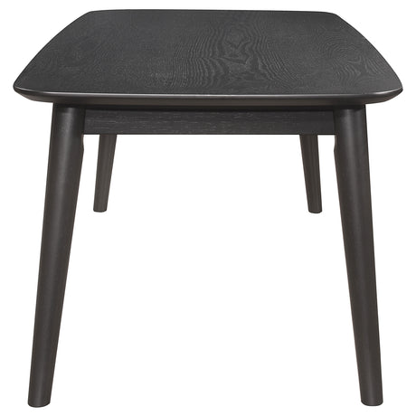 Radley 3-Piece Coffee Table Set - Mid-Century Black Ash with Angled Legs – view 8