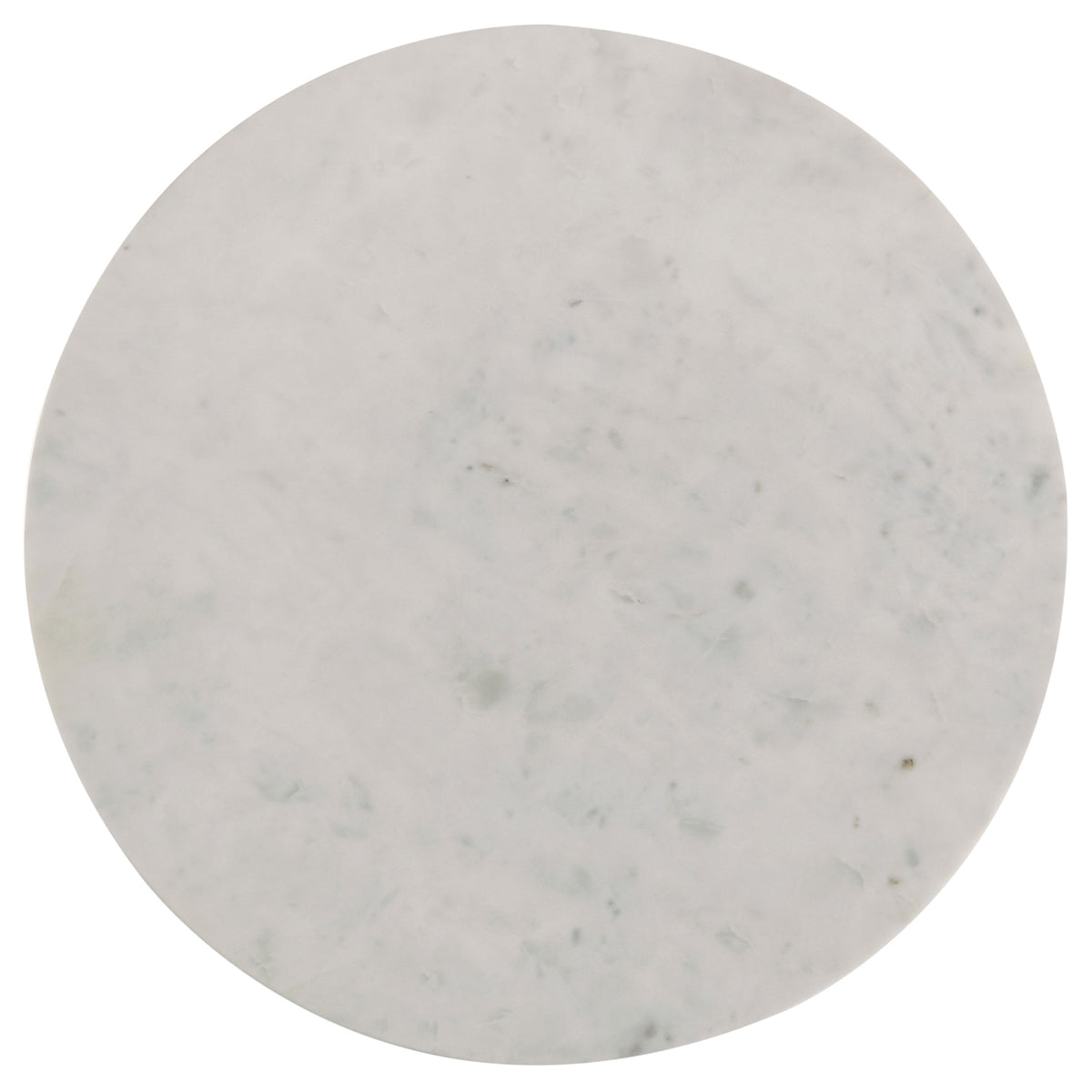 Astoria Round Genuine Marble Coffee Table & End Table Sets - Fluted Pedestal Bases in White – view 19