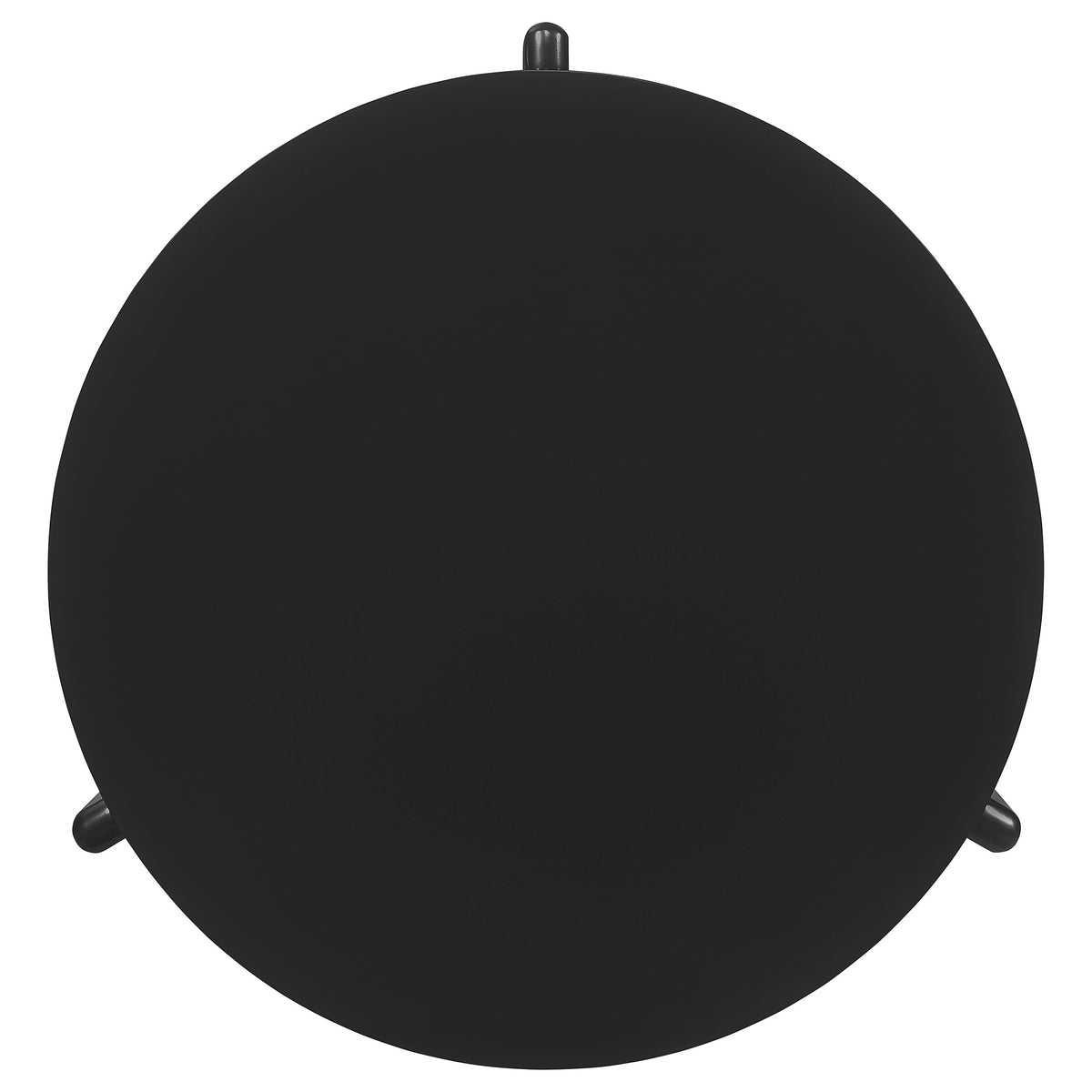 Cordova Round Solid Wood Coffee Table, End Table & Sets - Bold Modern Design in Black – view 8