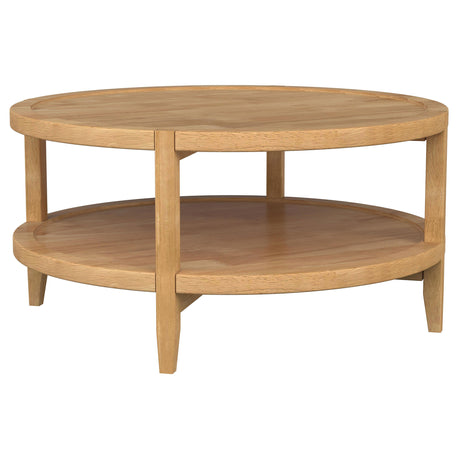 Camillo Round Coffee Table & End Table Sets - Coffee Table