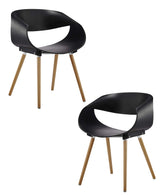 Serena Streamlined Dining Arm Chair - side view