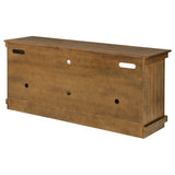 Payne 60" Farmhouse TV Stand with Open Shelves - Distressed Brown Pine for TVs up to 65" – view 9