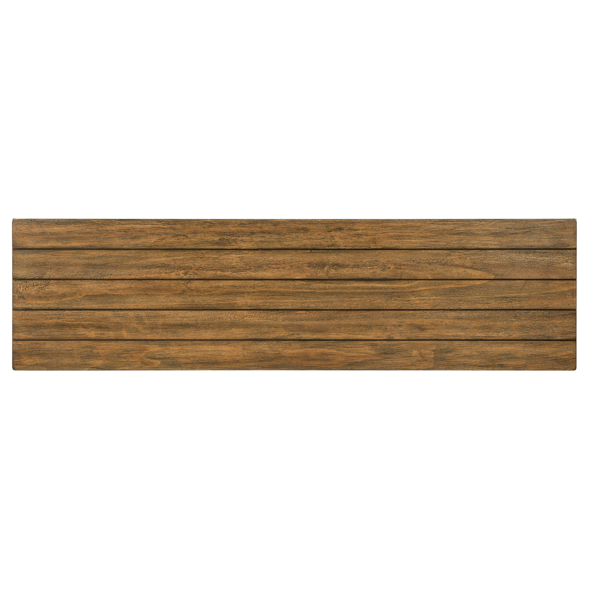 Payne 60" Farmhouse TV Stand with Open Shelves - Distressed Brown Pine for TVs up to 65" – view 11